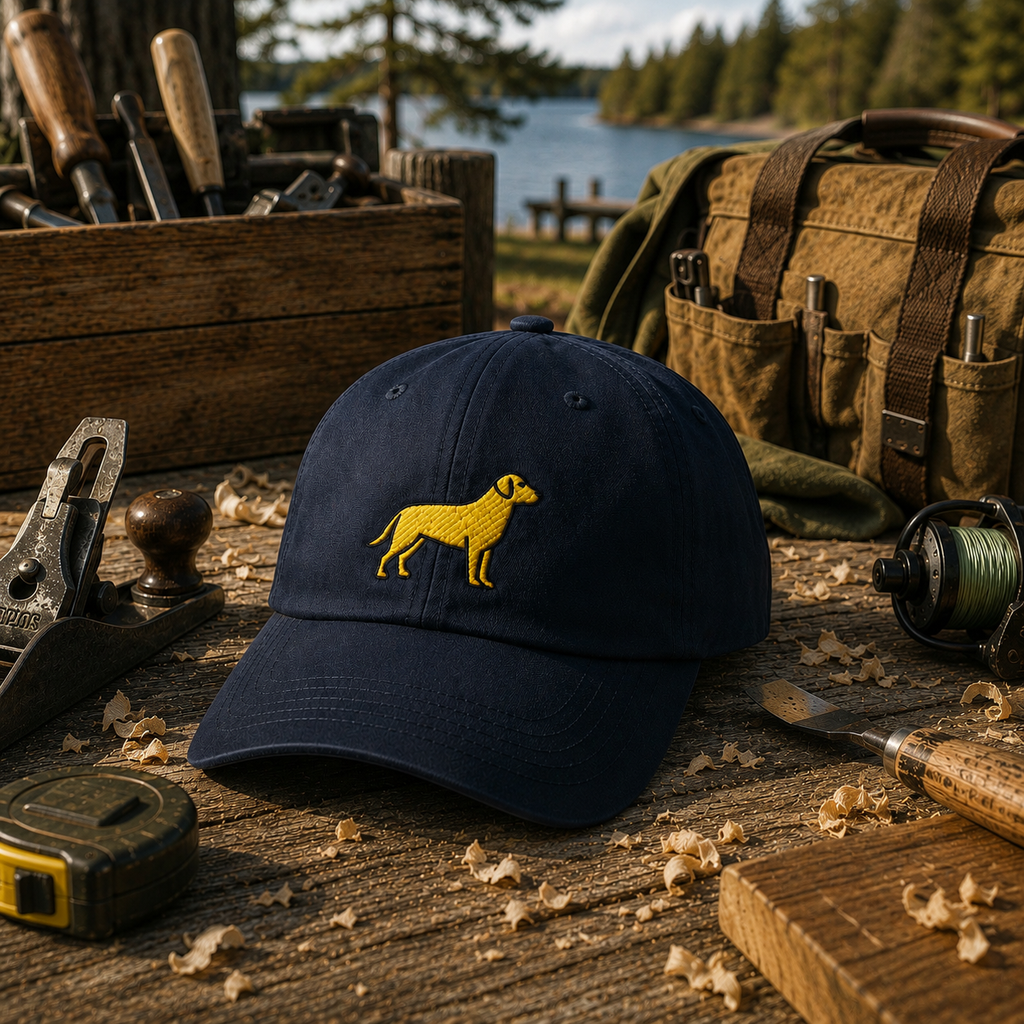 Yellow Lab Dad Hat