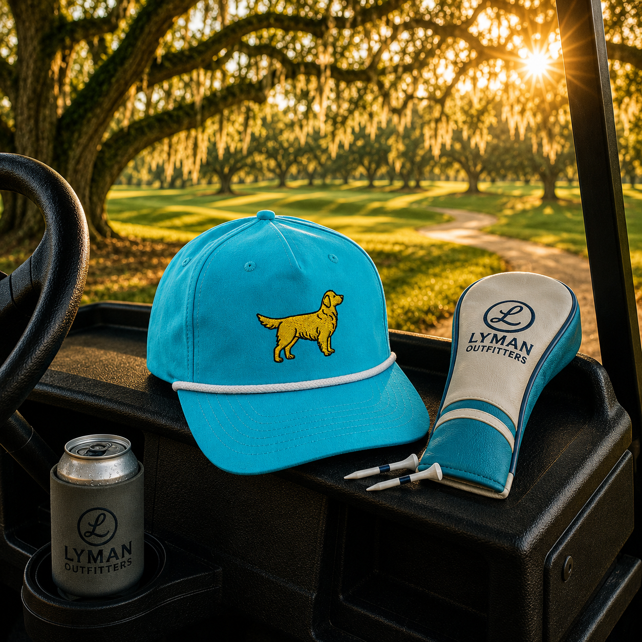 Golden Retriever Golf Hat