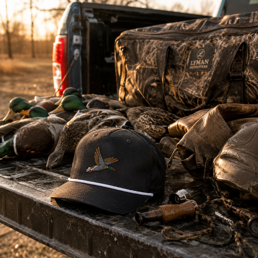 Flying Mallard Rope Hat